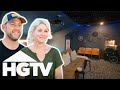 Jenny &amp; Dave Turn This Wasted Attic Space Into A Stunning Home Cinema | Fixer To Fabulous