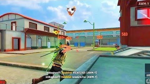 RANDOM HACKER ON TRAINING GROUND😡-GARENA FREE FIRE #video