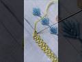 #borderline #handembroidery #tutorial #shorts #viral #foryou #trending #threadwork