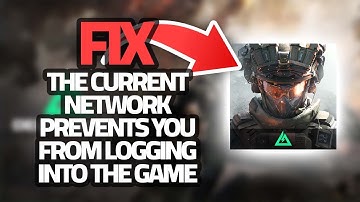 How To Fix Delta Force The Current Network Prevents You From Logging Into The Game | Step By Step