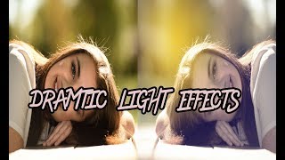 how to create Dramtic-light, Soft light effects in | Photoshop CS6 or Photoshop CC