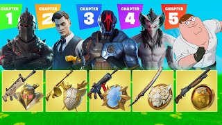 Gioco la NUOVA Random Skin BOSS dei CAPITOLI Challenge e VINCO la Partita! Capitolo 5 Fortnite ITA!