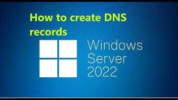 Windows server 2022 | 13. How to create DNS records (A,PTR,CNAME..) [ Hindi | URDU ]