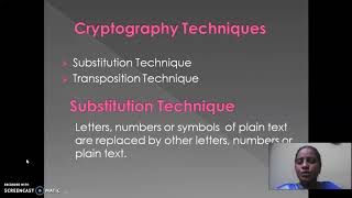 Cryptography Concepts and Techniques