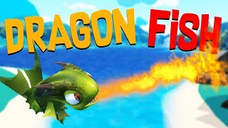 The Epic Fire Breathing Dragon Fish and Basketball Dunk! - Crazy Fishing HTC Vive VR