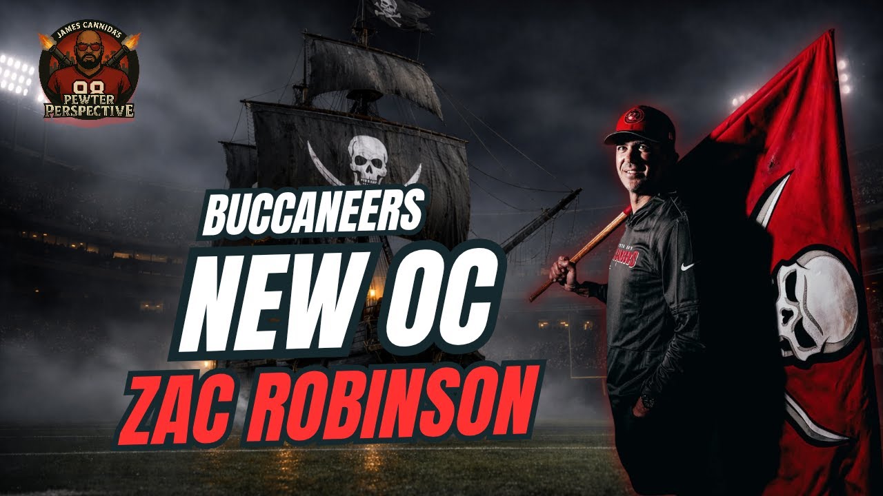 What the Bucs Are Getting in New OC Zac Robinson   Pewter Perspective