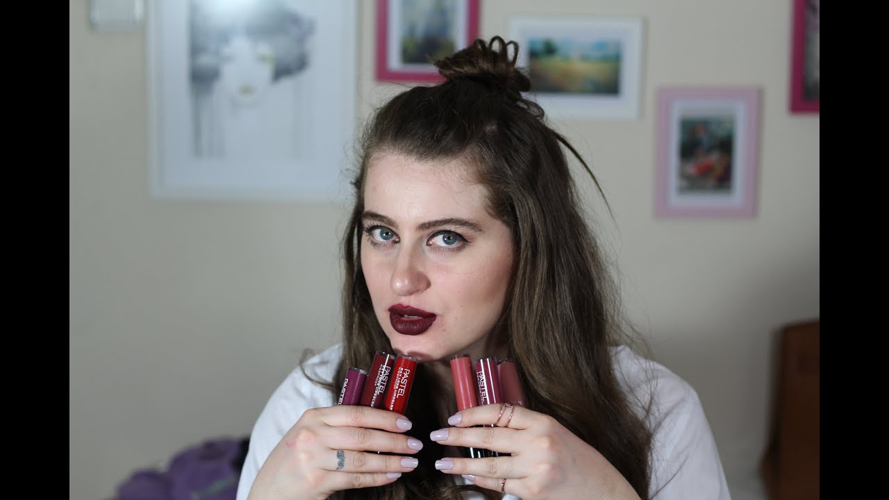 Pastel Day Long Likit Mat Rujlarım ve Uygulamaları