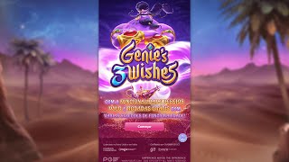 JOGANDO GENIES 3 WISHES. CONSEGUI ALAVANCAR A MINHA BANCA? | Slots PG