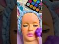 ASMR Satisfying with Unboxing &amp; Review Mannequin Makeup Purple Skincare Stitch Sounds Video Fast