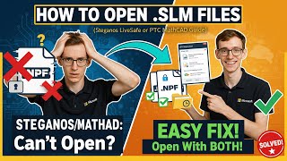 Opening SLM Files (Steganos LiveSafe or PTC MathCAD)