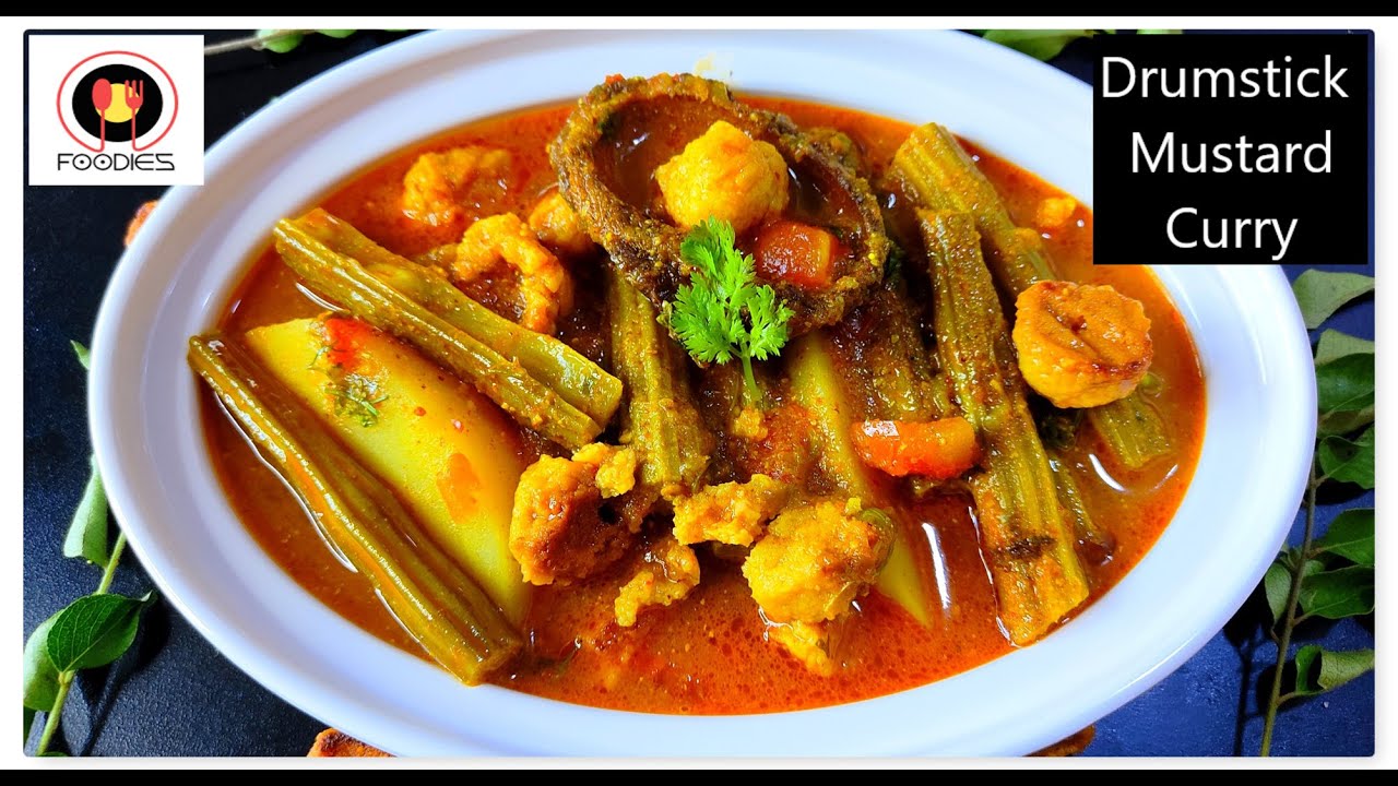 Homestyle Drumstick Curry Drumstick Mustard Curry Drumstick Recipe