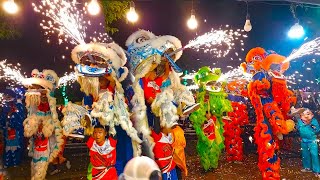 Múa Lân Trung Thu 2022 / Múa Lân Phun Lửa Hay Nhất / Múa Lân Ông Địa Resimi