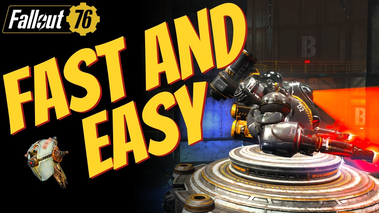 Fallout 76 - Уничтожение щита одним выстрелом, Страж в одиночку, менее чем за минуту