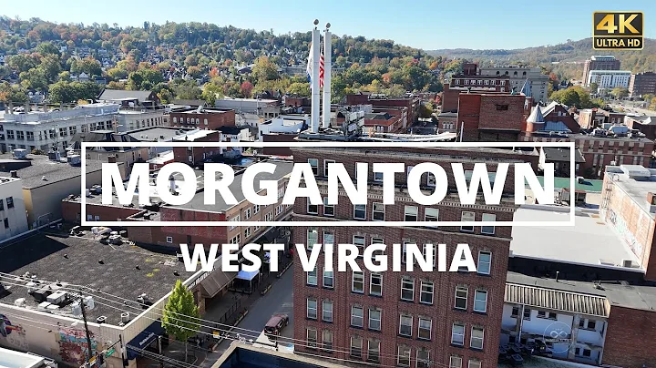 Morgantown, West Virginia - [4K] Drone Tour
