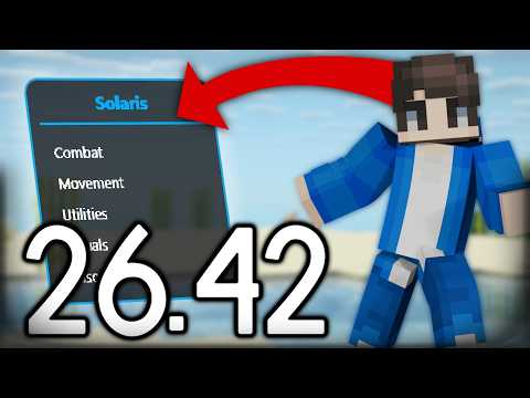 SOLARIS Hack Client on 26.42 Minecraft Bedrock Edition (Free)