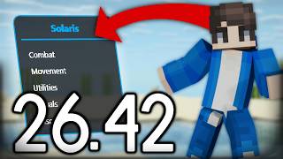 SOLARIS Hack Client on 26.42 Minecraft Bedrock Edition (Free)