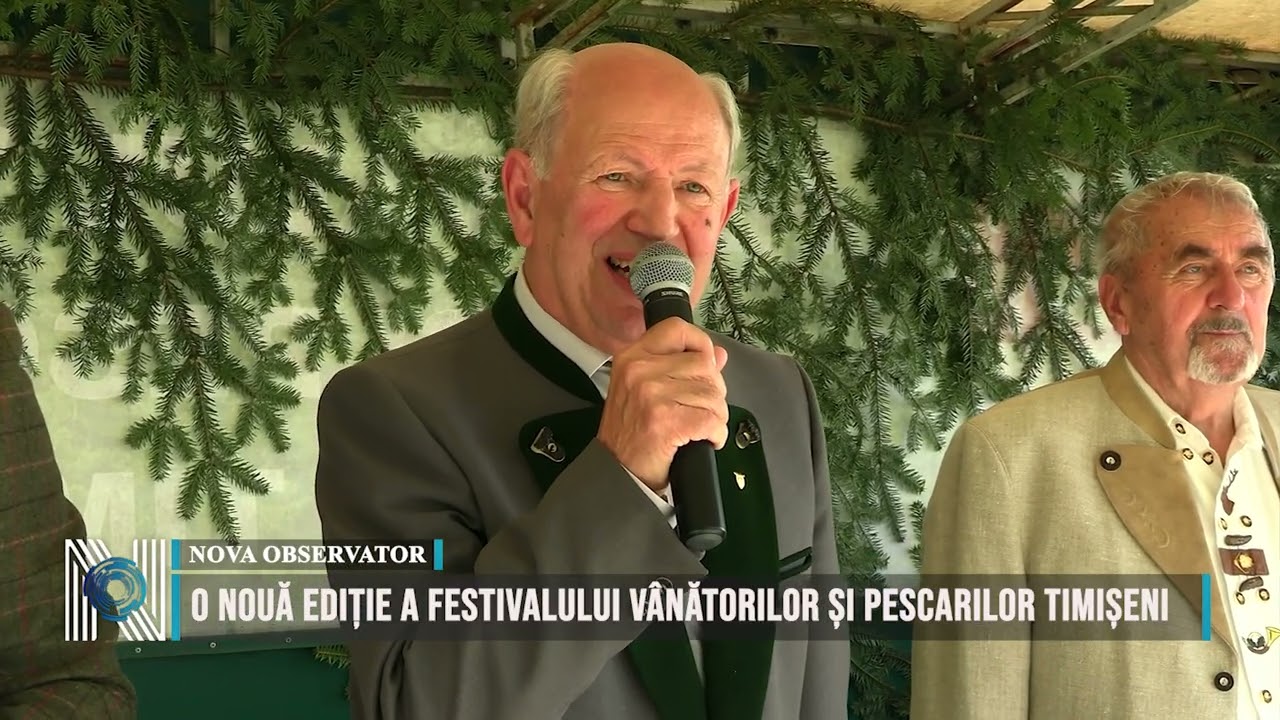O nouă ediție a Festivalului Vânătorilor și Pescarilor Timișeni