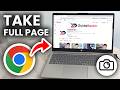 How To Take Full Page Screenshot In Google Chrome - Step By Step
