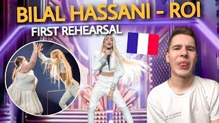 BILAL HASSANI - ROI (first rehearsal) РЕАКЦИЯ ФРАНЦИЯ на Евровидении 2019