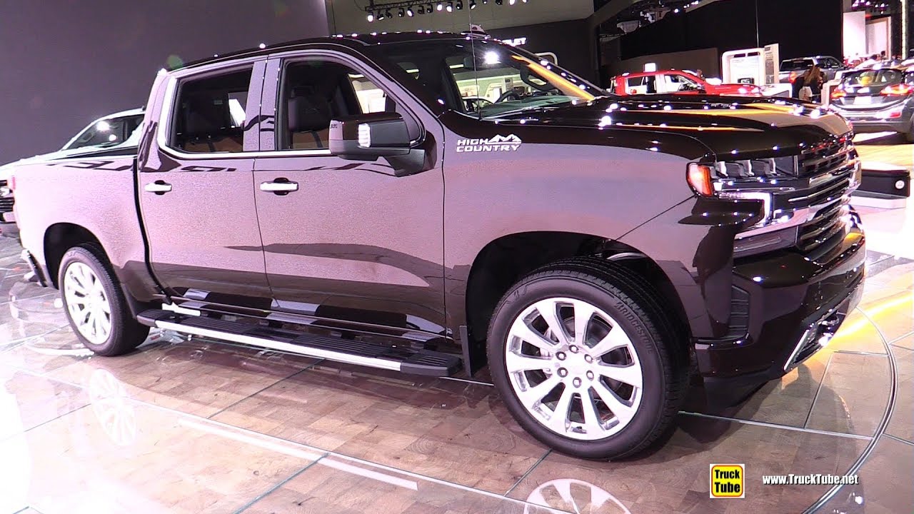 2019 Chevrolet Silverado High Country Exterior And Interior Walkaround 2018 La Auto Show