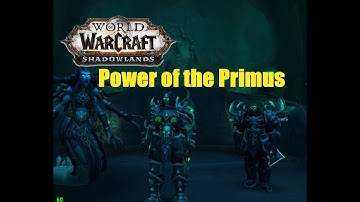 World of Warcraft. Quests - Power of the Primus