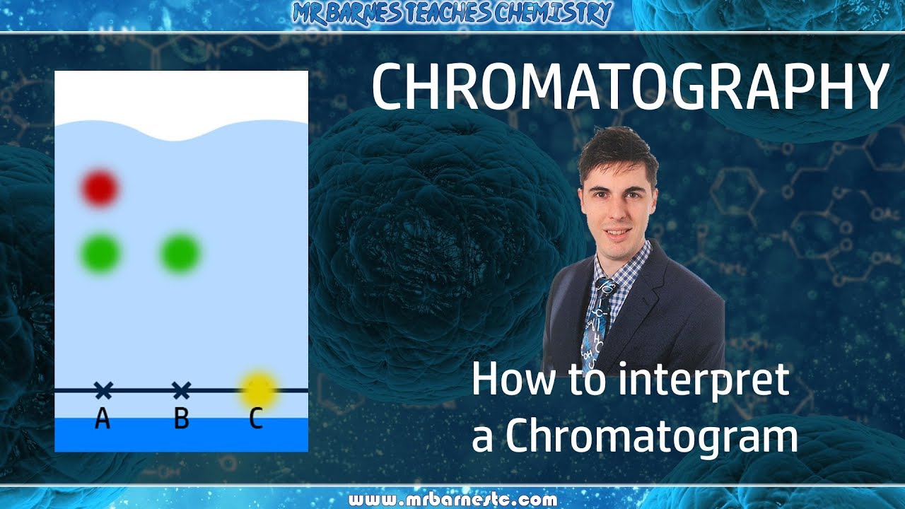 GCSE Chemistry 19 Interpreting a Chromatogram YouTube