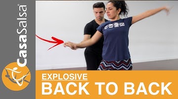 Explosive Back To Back Salsa Move: Salsa Tips