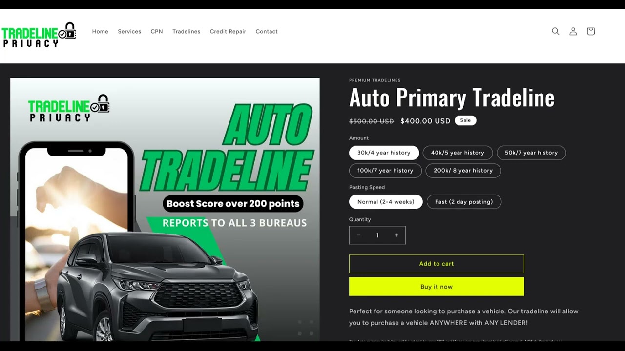 GET APPROVED FOR A NEW CAR WITH A CPN ZERO DOWN