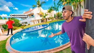 O Sósia Do Renato Chegou Para Conhecer A Mansão Dos Hunters