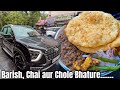 Barish chai aur chole bhature