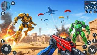 FPS Robot Shooting Game 3D 🔥 Ancient War Mode | Level 1–5 Full Gameplay screenshot 4