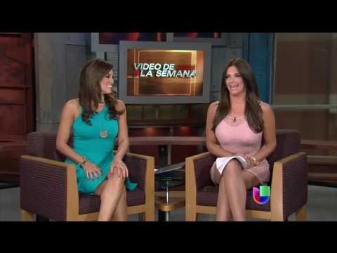 Pamela Silva Conde and Bárbara Bermudo 2013/06/05 Primer Impacto HD