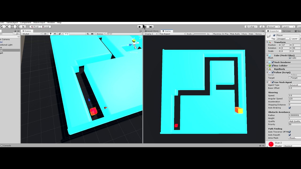 Unity NavMesh in 1 Minute - YouTube