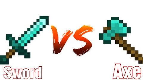 Sword Or Axe Which Better For PvP ? | Minecraft
