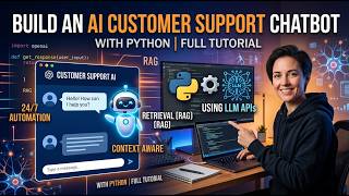 Build an AI Customer Support Chatbot with Python  | Full Tutorial