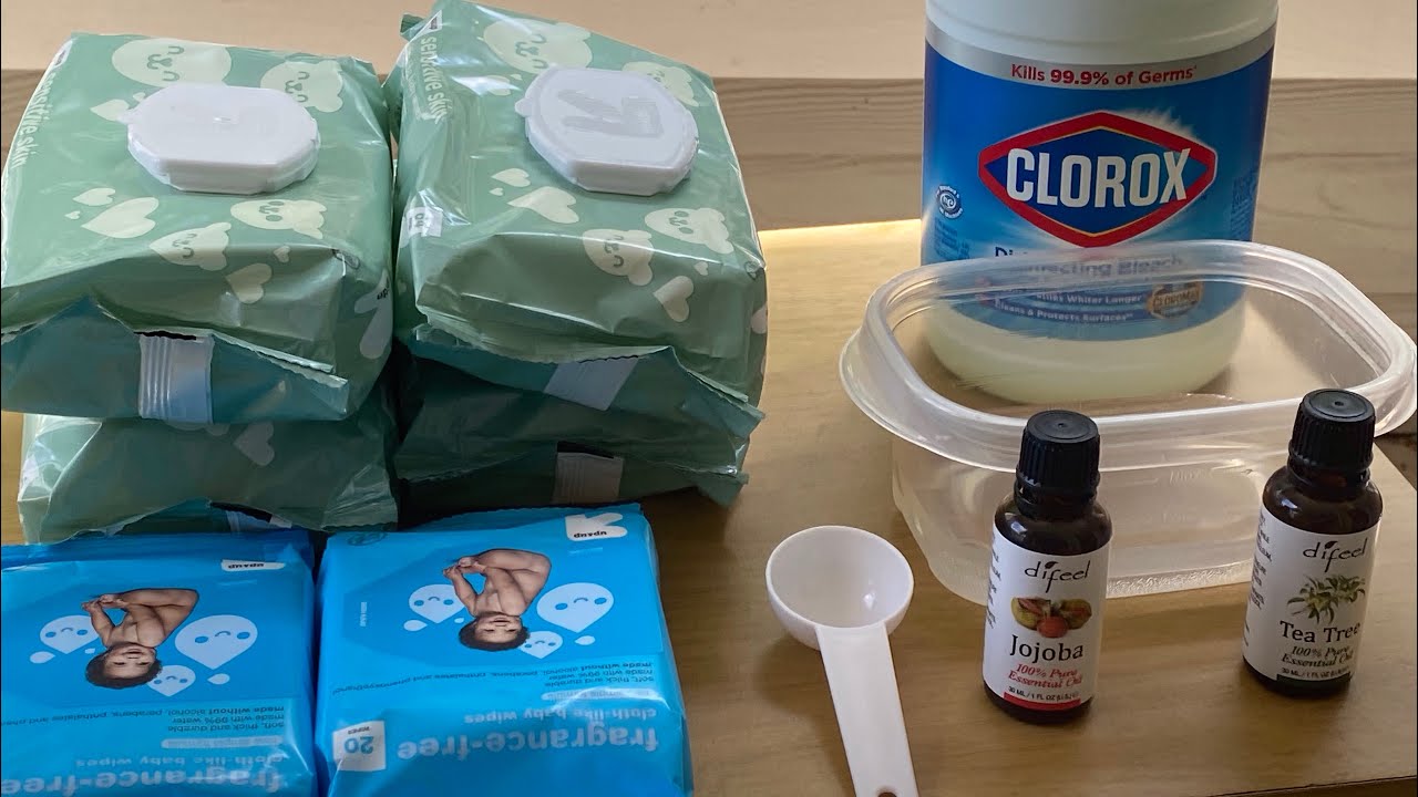 DIY Clorox/Disinfectant Wipes - YouTube
