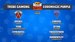 Tribe Gaming vs Codemagic Purple | Brawl Stars Championship 2020 - August Finals - Day 1