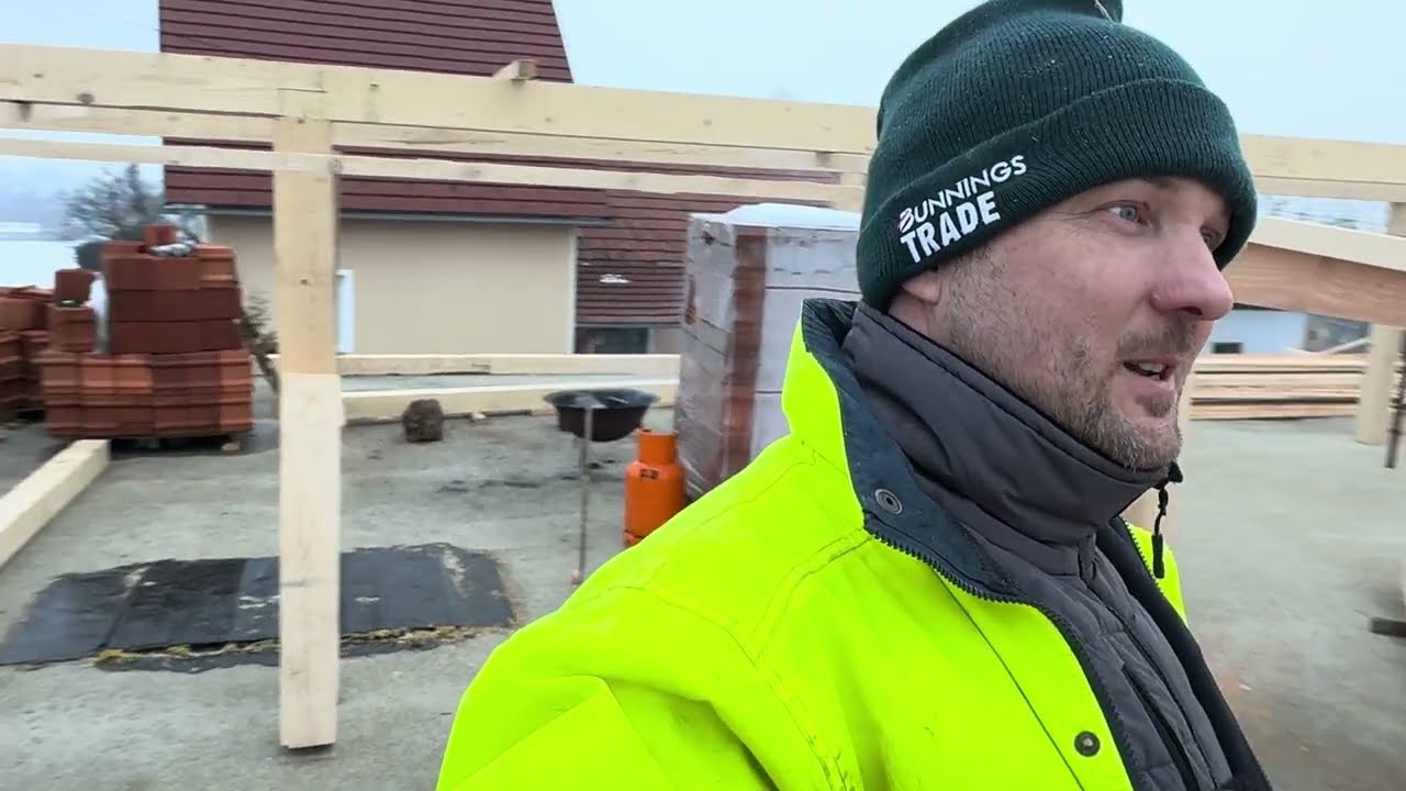 Rafter templet and cutting | My Croatian Homestead | homesteading