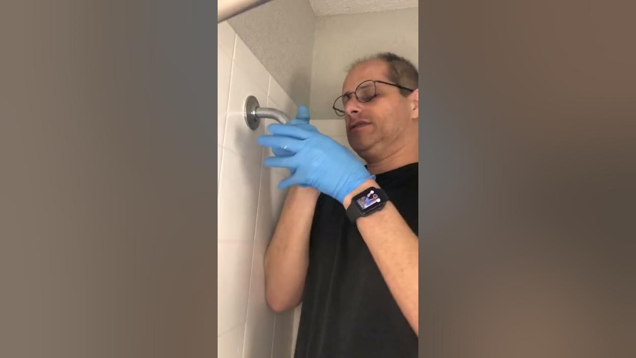 Moen shower head install YouTube