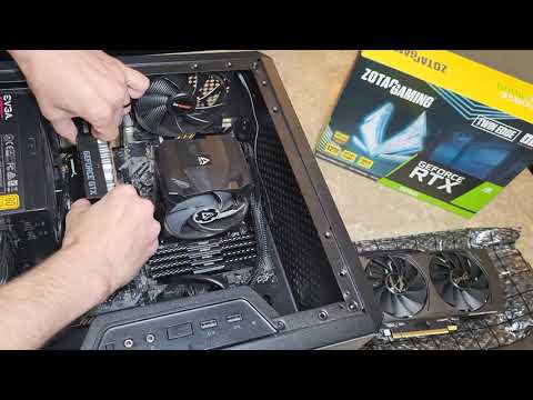How To Upgrade Video / Graphics Card.  GPU Upgrading Is Easy!