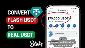 Convert Flash USDT to Real USDT