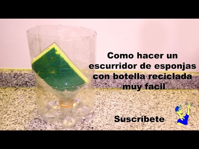 Manualidades para reciclar las esponjas y estropajos de la cocina