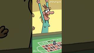MAGICAL Powers At A Casino 😂 #shorts #cartoonbox #animation