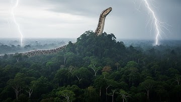 Part 48 - A Girl Alone Surviving In The Forest | A Giant Python Appears in the Ancient Forest 