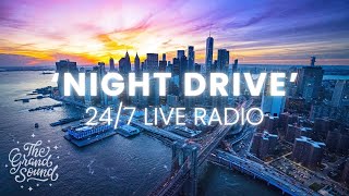 'Night Drive' Radio 🌃 · Relaxing Deep House & Prog House · 24/7 Live