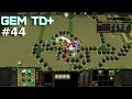 Warcraft 3 | Gem TD Plus #44 | A Casual Online Game using Middle Maze