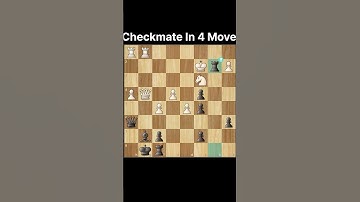 King Under Siege Checkmate In 4 Moves | #chess #checkmate #puzzle
