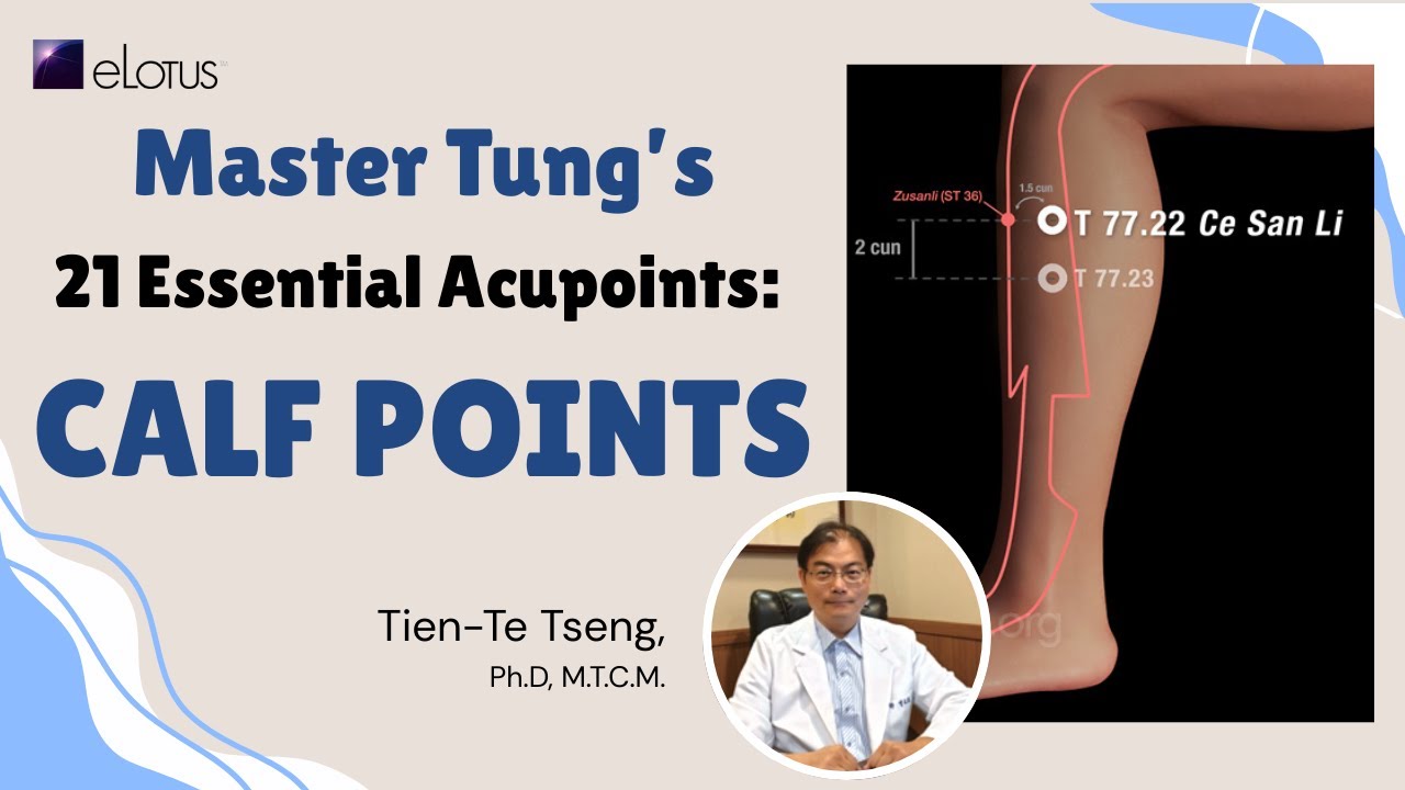 21 основных акупунктурных точек мастера Тунга: точки на икрах | Курсы повышения квалификации/серт...