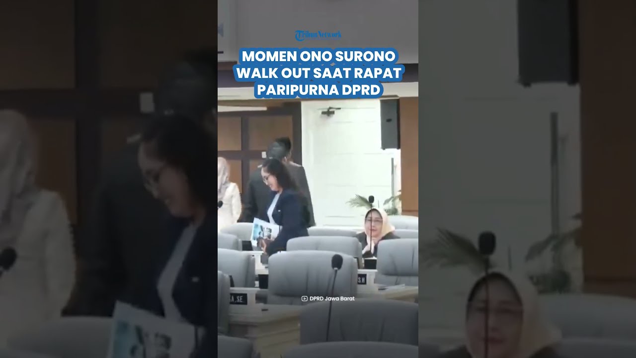 MOMEN ONO SURONO WALK OUT! Seluruh Fraksi PDIP Merasa Direndahkan oleh Gubernur Dedi Mulyadi