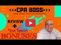 CPA Boss Review! Demo & Bonuses! (How To Make Money With CPA Offers)